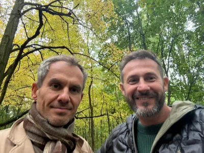 Adam Jegliński i Krzysztof Cymerman